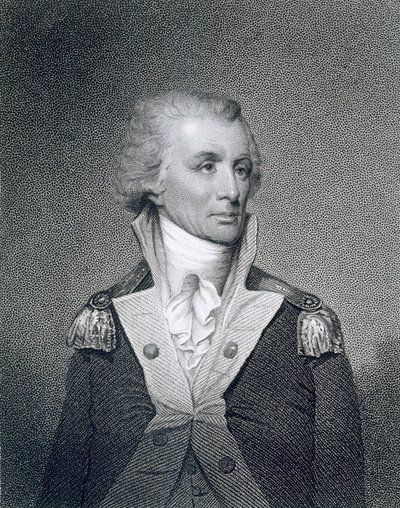 Generalmajor Thomas Sumter (1734-1832) graviert von George Parker nach einer Zeichnung des Originals von William G. Armstrong von Charles Willson Peale